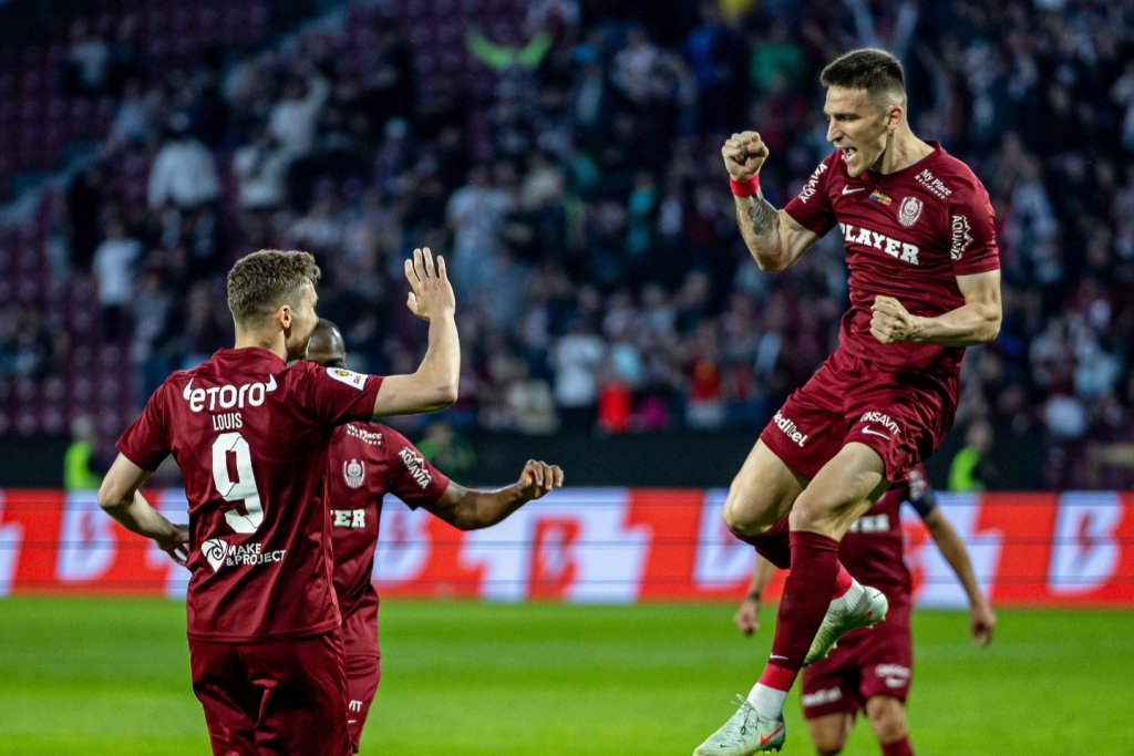 Un nou meci tare pentru "feroviari". CFR joacă azi cu Dinamo în play-off-ul Superligii