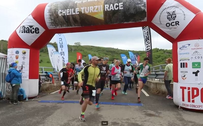 Cum a fost la prima ediție a Cheile Turzii Race. Au participat peste 200 de persoane