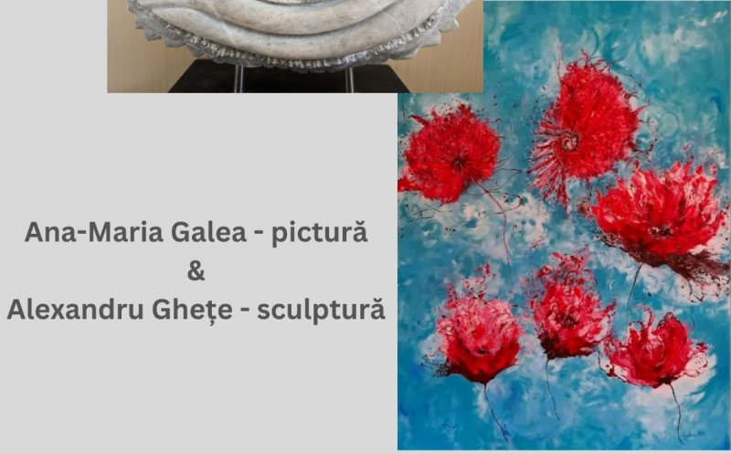 „Dialog între forme și culori”, expoziție de pictură și sculptură la Muzeul Municipal din Dej