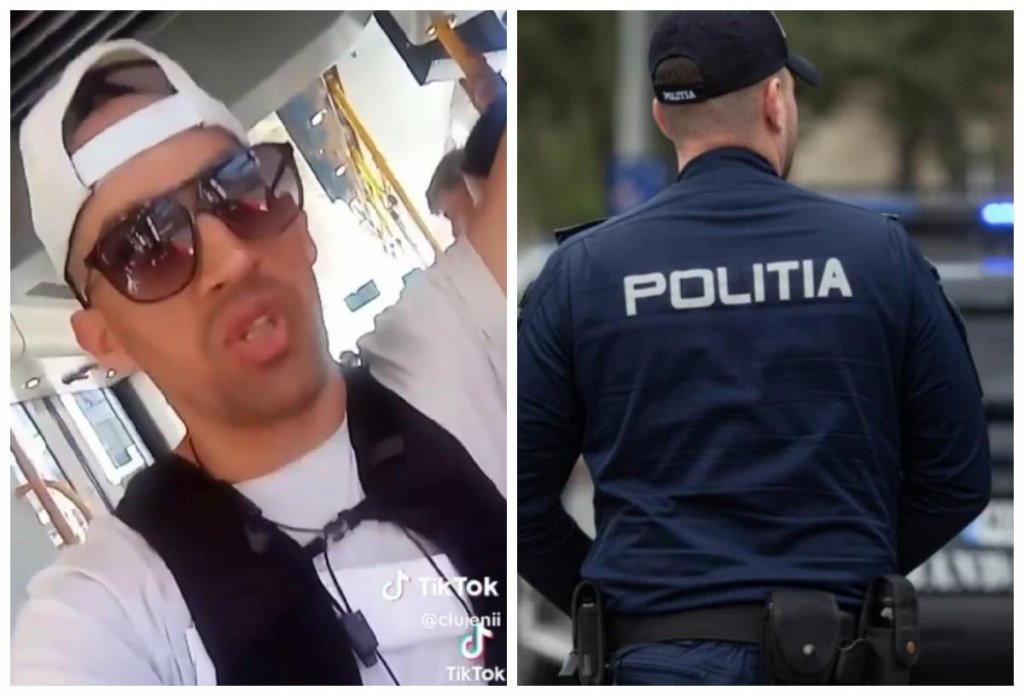 Individul care a hărțuit o tânără într-un tramvai din Cluj, identificat. Martorii sunt rugați să ofere informații la cel mai apropiat sediu de poliție