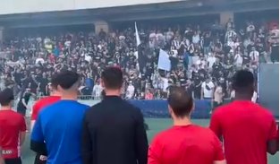 Galeria Universității Cluj, alături de jucători la antrenament înaintea derby-ului cu CFR
