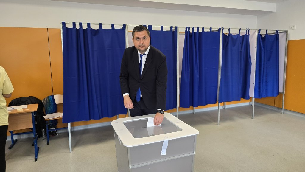 Radu Moisin, la urne: „Am votat cu un lider responsabil, echilibrat, cu experiență, care se poate asigura de o mai bună cooperare cu state UE și SUA”