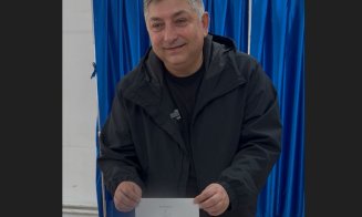 Alin Tișe a muls vaca, a condus tractorul, a frământat și a VOTAT: „Viitorul Clujului este strict legat de viitorul României”