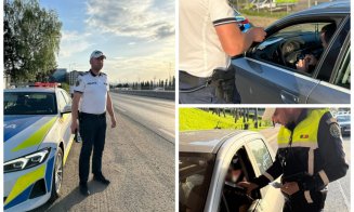 Val de controale rutiere în Cluj! Șoferi băuți trași pe dreapta, unii s-au ales cu dosare penale