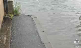 Clujul navigabil după ruperea de nori de luni seara