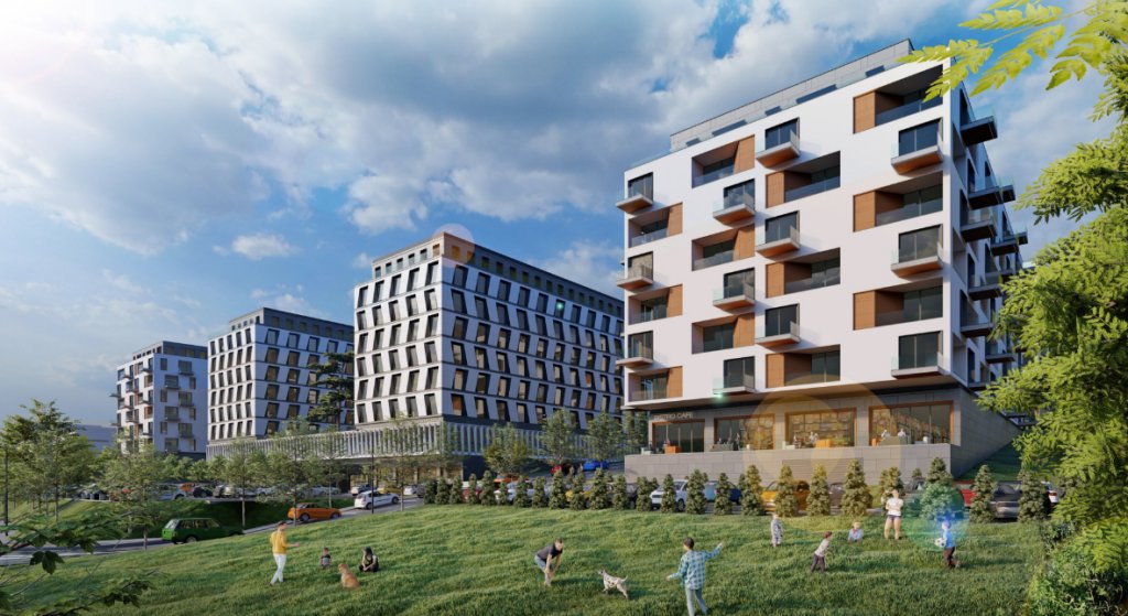 Ansamblu de 100 mil. EURO, la doi pași de Cluj-Napoca, RESPINS de urbaniști. Sunt propuse 1.000 de apartamente