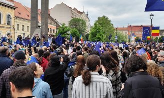 Mii de clujeni la Marșul pentru Europa