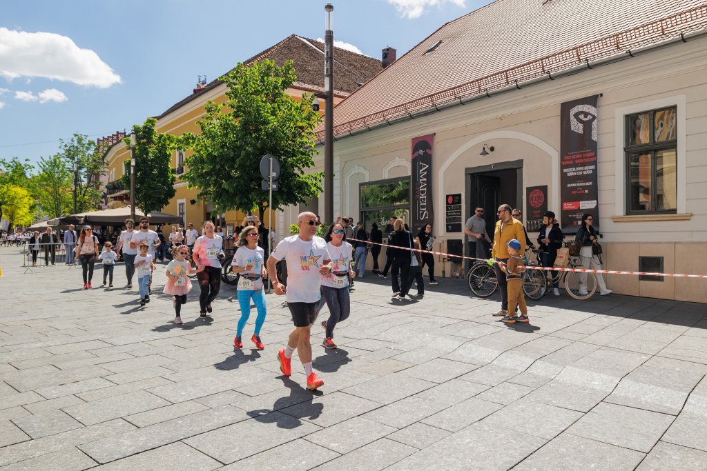 Primarul Clujului, la Color Run: ''Nu contează timpul, ci cât de viu ești''