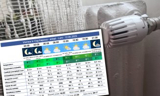 0 grade Celsius resimțite la Cluj-Napoca, luni 12 mai. Se dă căldură în calorifere, iar facturi la energie termică vom primi şi în iunie