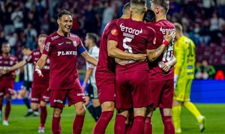 Un jucător de la CFR Cluj, inclus în echipa ideală a etapei din Superligă