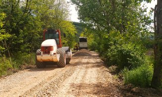 Un nou drum județean din Cluj a intrat în reparații. Lucrările durează 6 luni