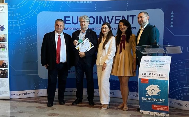 Performanță remarcabilă pentru UTCN la EUROINVENT 2025, Iași