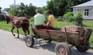 Doi bărbați din Cluj au parcurs aproape 200 km cu căruța pentru a fura...biciclete