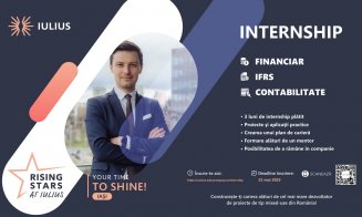 Construiește-ți cariera alături de profesioniști! Aplică la programul de internship „Rising Stars at IULIUS"
