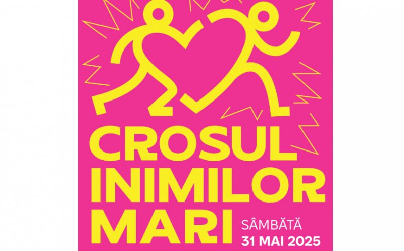 Crosul Inimilor Mari revine la Cluj-Napoca: Alergi și ajuți la finalizarea construirii primului Centru de Îngrijiri Paliative Pediatrice din România