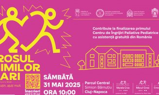 Crosul Inimilor Mari revine la Cluj-Napoca: Alergi și ajuți la finalizarea construirii primului Centru de Îngrijiri Paliative Pediatrice din România
