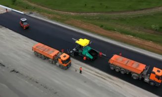 Imagini proaspete de pe A3 Nădășelu - Zimbor: Oamenii lui UMB, la treabă pe "autostrada viaduct"