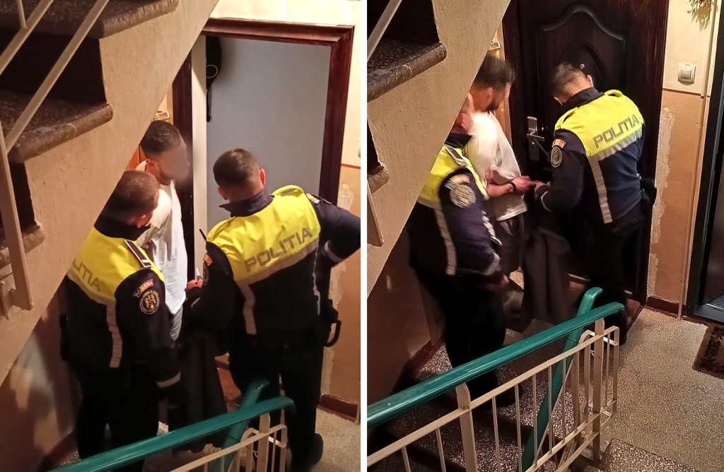 Turul 2: Ca la BALAMUC, într-un bloc din Mănăştur. Varianta cu cătuşe