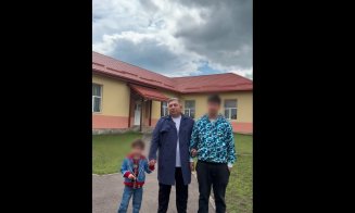 Alin Tișe, președintele CJ Cluj, a votat în școala copilăriei sale. A mers la urne alături de cei doi băieți ai săi și le-a predat o lecție de viață