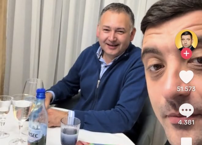 George Simion e la Cluj-Napoca. A cinat în casa unui medic