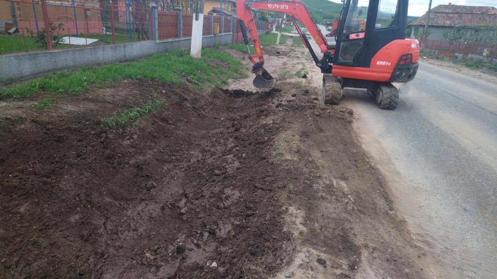 Un nou drum județean din Cluj a intrat în reparații. Ce lucrări se fac