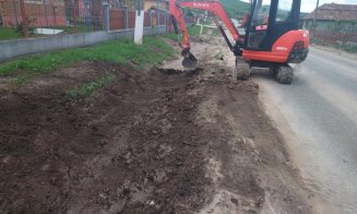 Un nou drum județean din Cluj a intrat în reparații. Ce lucrări se fac