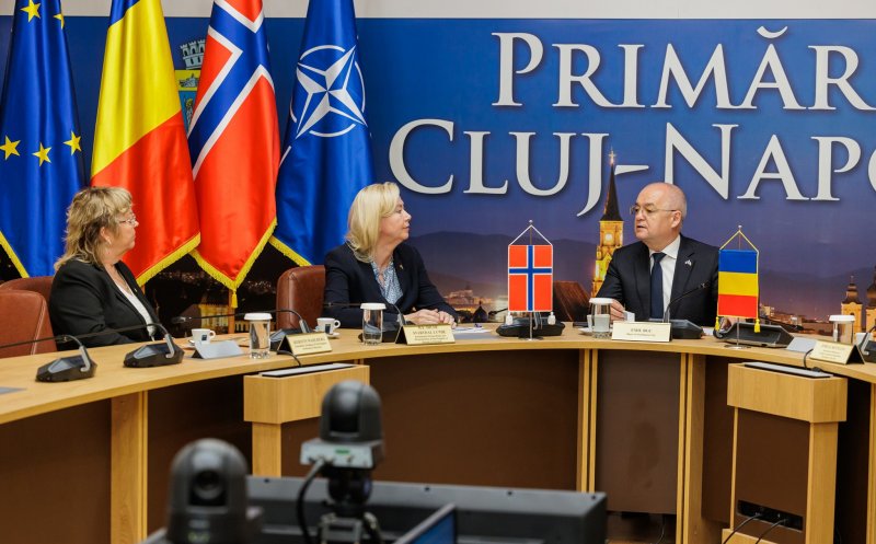 Ambasadorul Norvegiei în România, la Cluj-Napoca