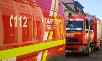 Incendiu într-o comună din Cluj: O femeie a suferit arsuri după ce locuința i-a fost cuprinsă de flăcări