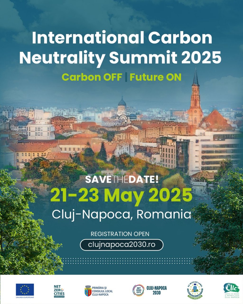 Cluj-Napoca, gazda Summitului Internațional pentru Neutralitate Climatică 2025