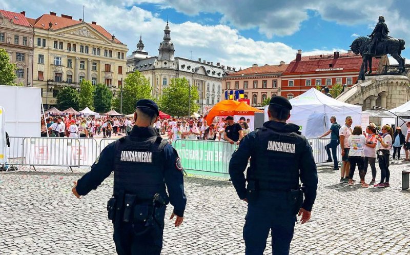 Încep ”Zilele Clujului”! 4 zile și 4 seri în siguranță / Semnalați imediat jandarmilor faptele antisociale