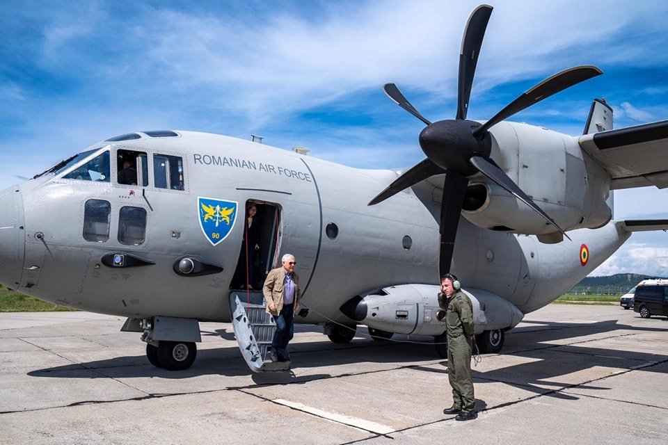 Ministrul belgian al Apărării, prezent la Baza Aeriană de la Câmpia Turzii. Care a fost motivul vizitei