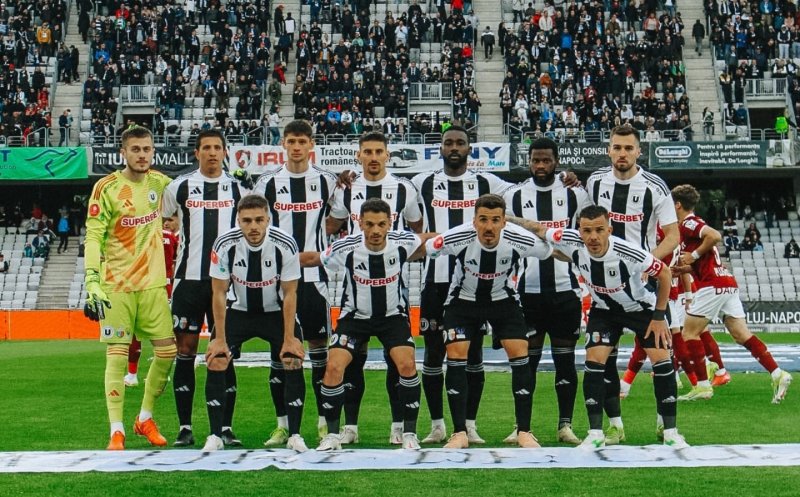 "U" Cluj a remizat în ultimul meci al sezonului. Rapid le-a stricat sărbătoarea "studenților"