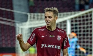 Louis Munteanu este golgheterul Superligii. Ce record vechi de peste 50 de ani a egalat atacantul lui CFR Cluj