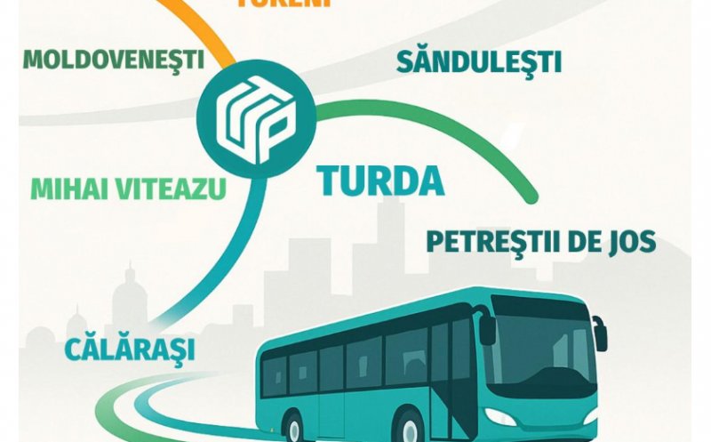 Turda devine lider regional în transportul public! S-a constituit ADI TRANSAR: unește 7 localități din Cluj