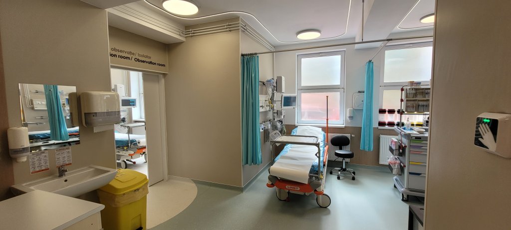 A fost inaugurat noul Compartiment de Primiri Urgențe al SCBI Cluj. Aparatură de ultimă oră și sistem de telemedicină la ATI