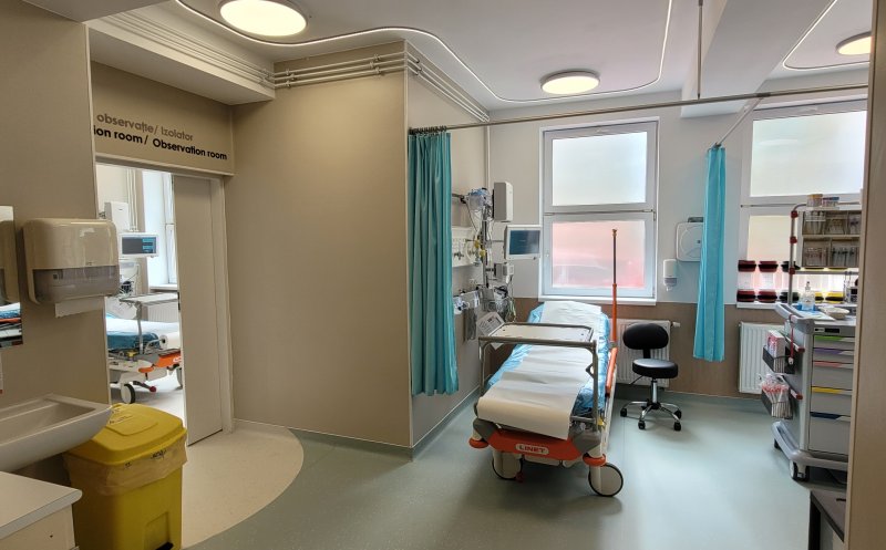 A fost inaugurat noul Compartiment de Primiri Urgențe al SCBI Cluj. Aparatură de ultimă oră și sistem de telemedicină la ATI