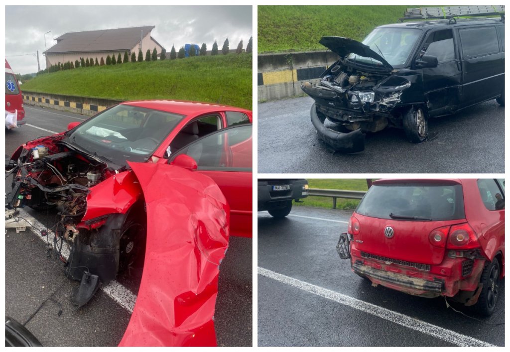 Accident rutier în județul Cluj: Trei victime, evaluate de paramedici. Descarcerarea a intervenit