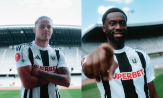 Două transferuri într-o zi pentru „U” Cluj. „Studenții” au semnat cu nepotul lui Balaci și cu un mijlocaș francez / Mesajul celor doi