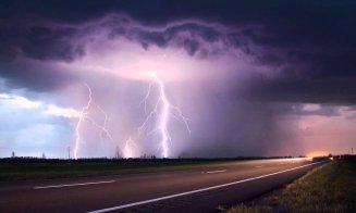 Mesaj RO-Alert pentru mai multe localități din județul Cluj. Avertizare meteo de vijelie și grindină