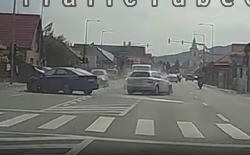 Accidentul grav din Florești a fost surprins LIVE de o cameră de bord. Patru răniți, transportați de urgență la spital