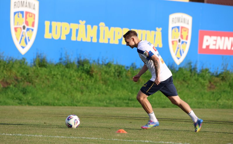 Louis Munteanu ratează din nou șansa de a juca pentru echipa națională. Atacantul a fost trimis la lotul U21