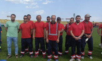 Pompierii Aeroportului Internațional Avram Iancu Cluj campioni la Concursul Profesional al Serviciilor Private pentru Situații de Urgență, Etapa Județeană