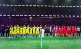 Fotbal spectacol la Sports Festival 2025. Legendele lumii și ale României au încântat publicul clujean