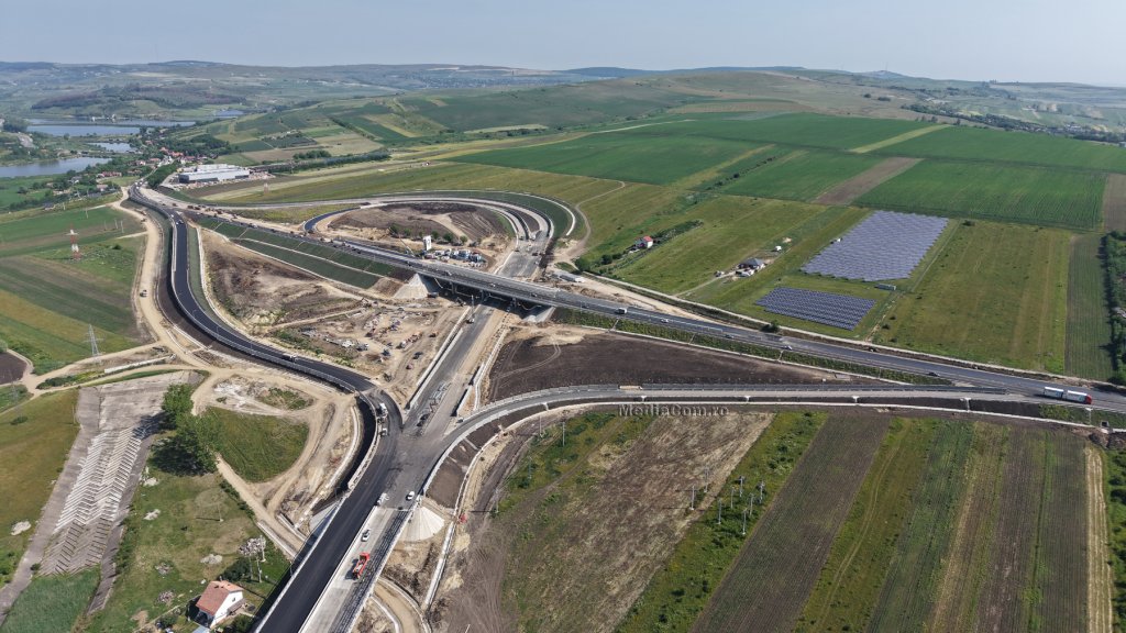 Drumul expres Turda–Tureni, dat în folosință la începutul lunii iulie 2025. IMAGINI de pe șantier