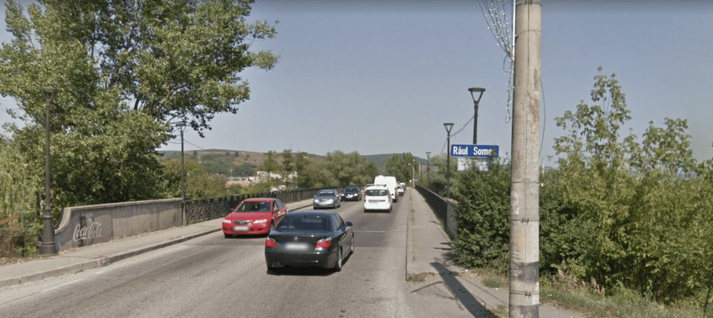 Dej | Lucrări la podul peste Someș, timp de două săptămâni
