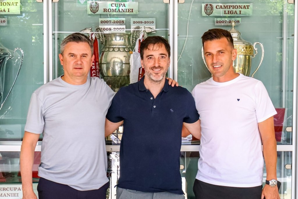 Vizită surpriză în Gruia. Un triplu campion al României s-a întors la Cluj-Napoca