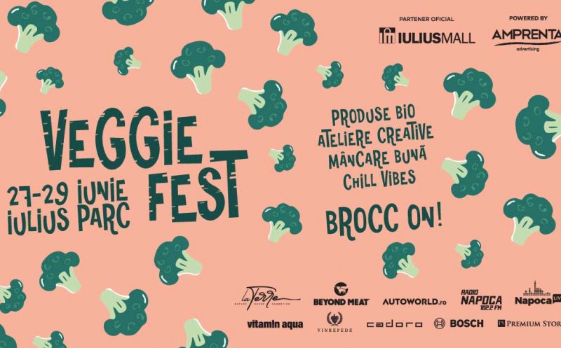Iulius Parc găzduiește în acest weekend „Veggie Fest”, un festival dedicat stilului de viață vegetarian și vegan