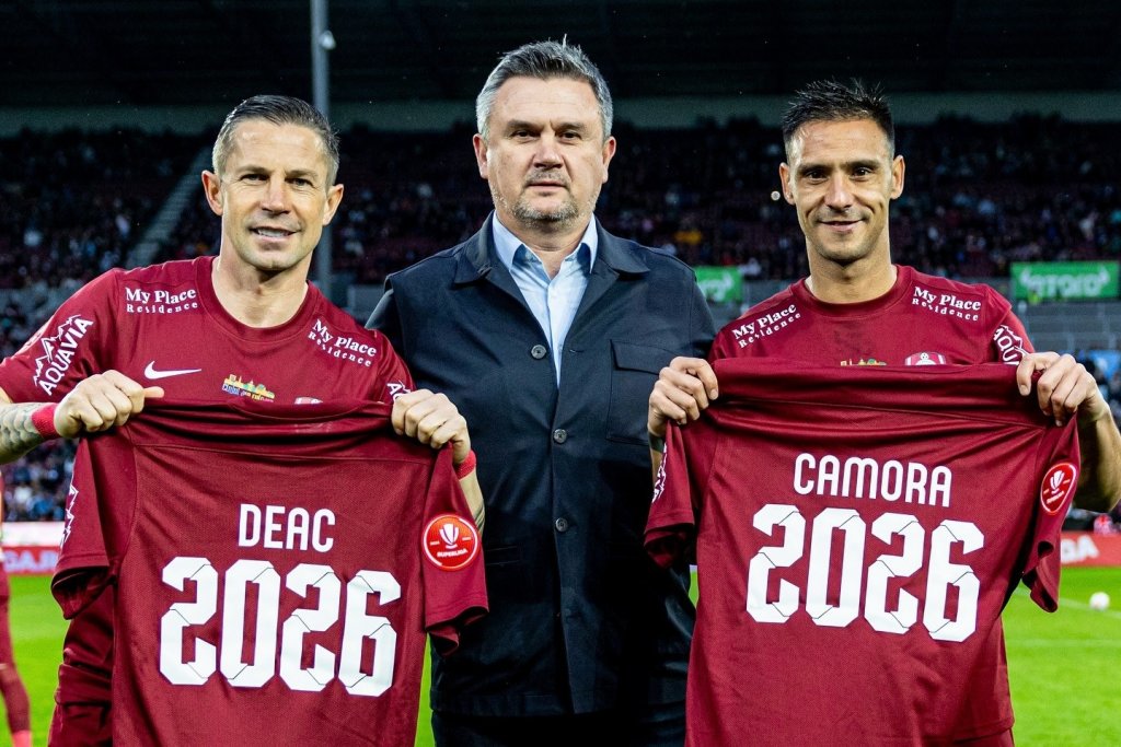 Un oficial al CFR-ului a dezvăluit cum s-a decis ca Deac și Camora să continue în Gruia: "Asta a contat în decizia clubului"