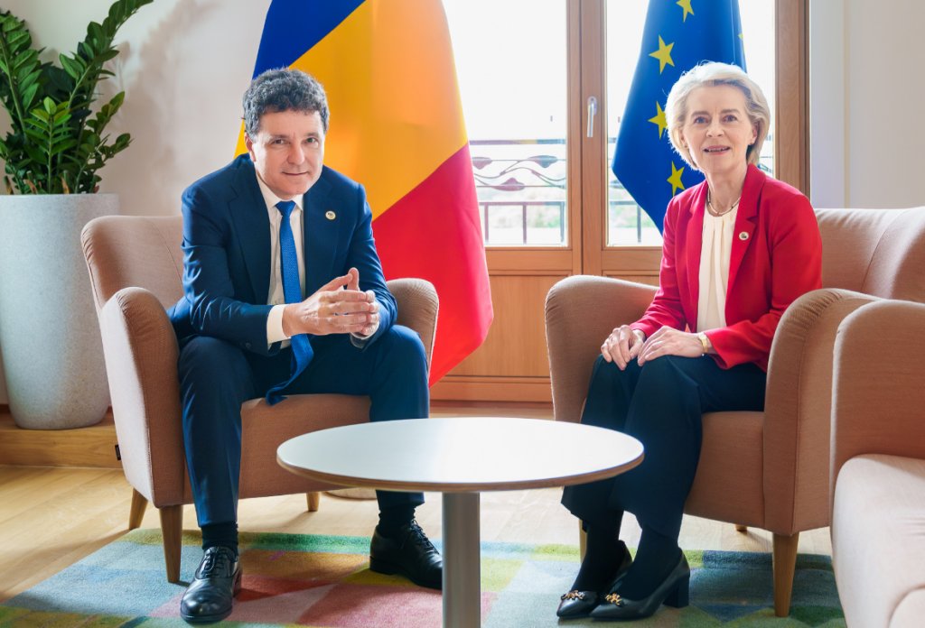 Nicușor Dan, discuţii cu Ursula von der Leyen despre PNRR și măsurile de reducere a deficitului bugetar / "Va fi şi o justiţie socială"
