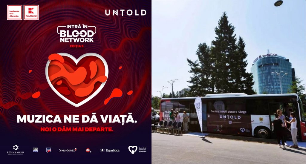 Blood Network revine la Cluj cu bilete gratuite pentru UNTOLD 2025